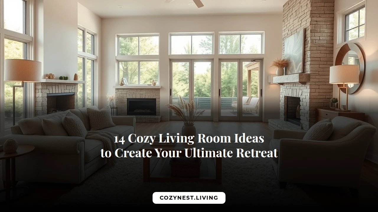 14 Cozy Living Room Ideas to Create Your Ultimate Retreat