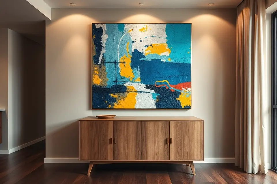 Idea 11: Create a Focal Point with Art