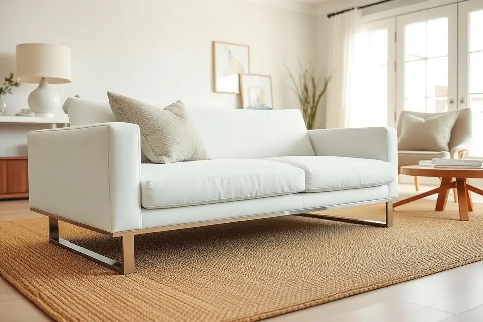 Idea 2: Clean-Lined Furniture Silhouettes