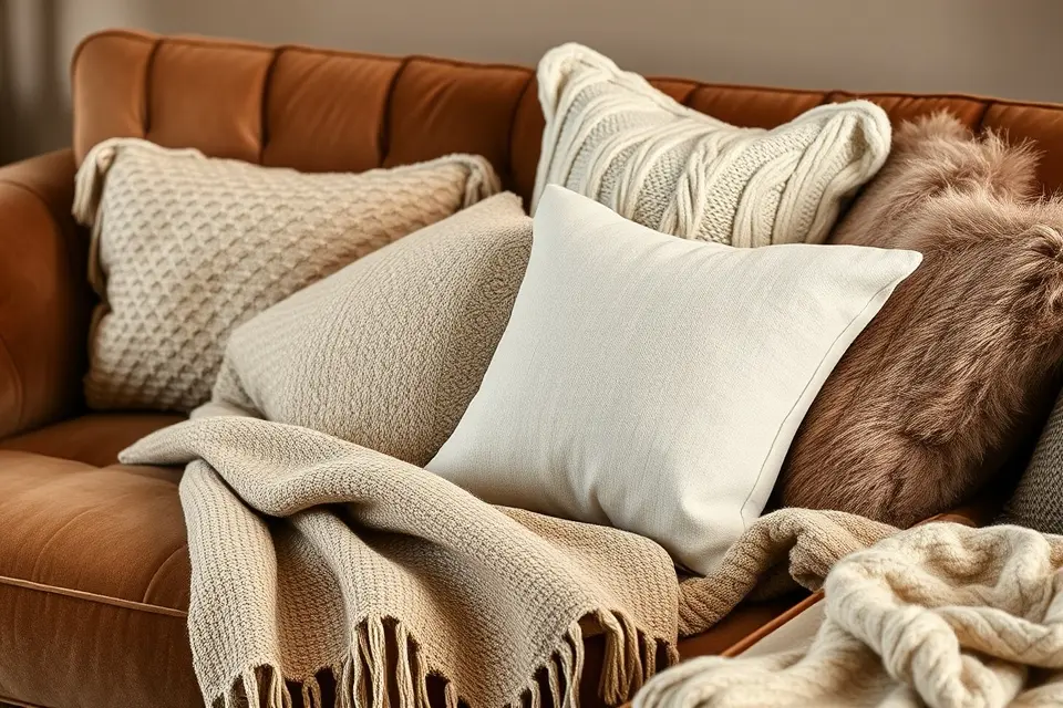 Idea 2: Embrace Soft and Plush Textiles