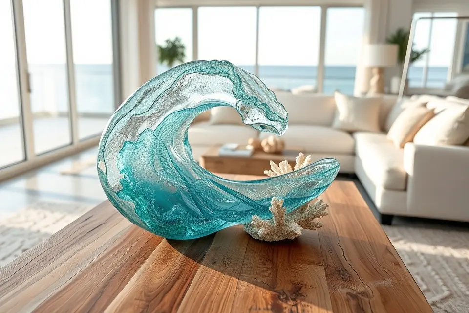 Idea 4: Artistic Coastal Accents