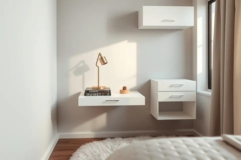 Idea 4: Choose Wall-Mounted Furniture