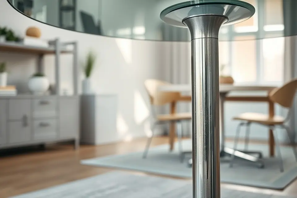 Idea 6: Choose Slim and Leggy Furniture