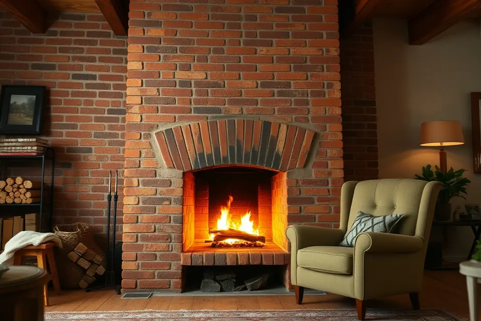 Idea 9: Create a Focal Point with a Fireplace