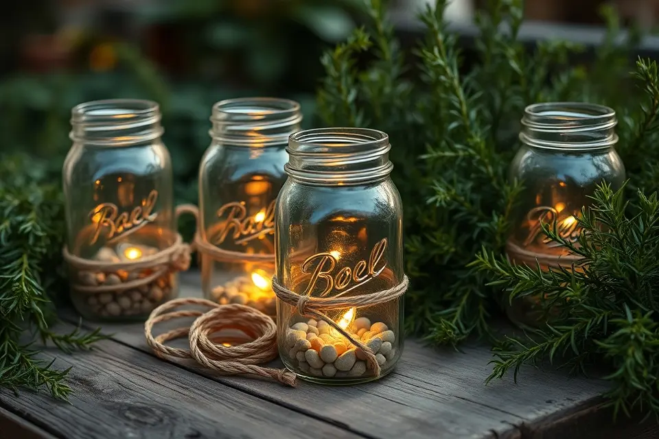 1. Enchanting Solar Jar Lights