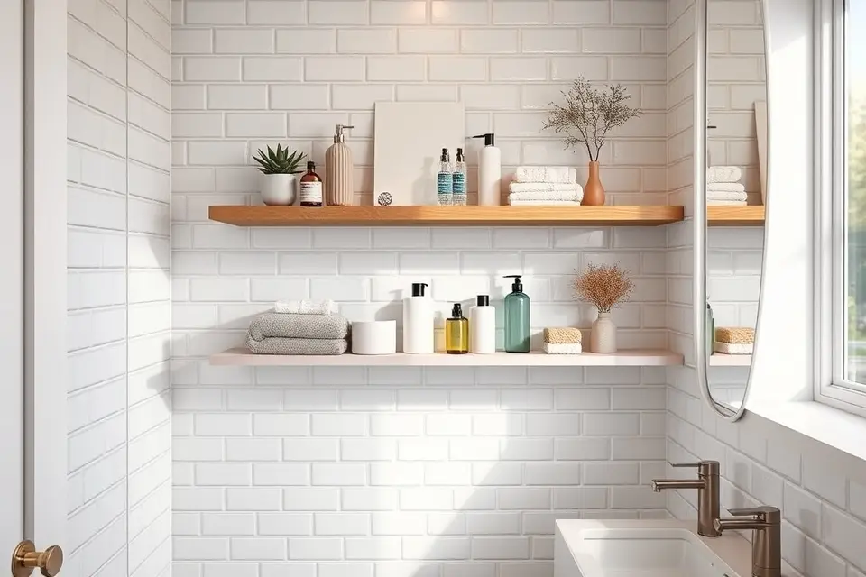 1. Floating Shelves & Ledges