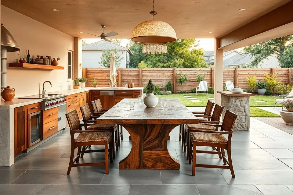 10. Integrated Dining Areas