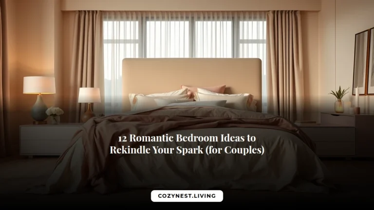 12 Romantic Bedroom Ideas to Rekindle Your Spark (for Couples)
