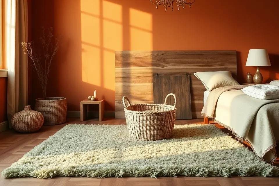 3. Earthy Terracotta & Sage Green