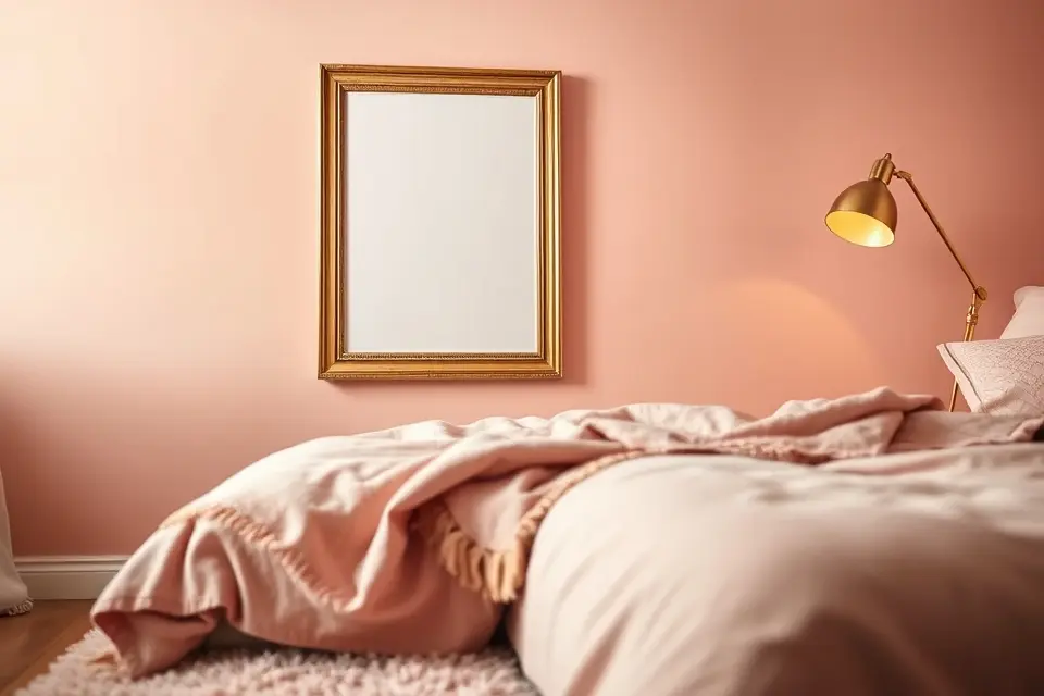 5. Soft Blush & Muted Gold