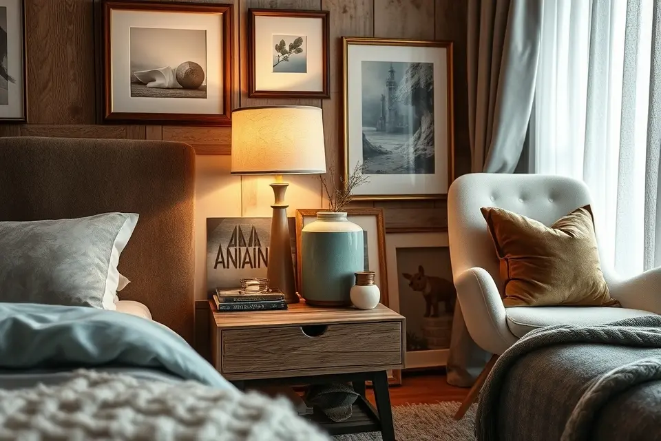 8. Curate Personal Artwork and Decor