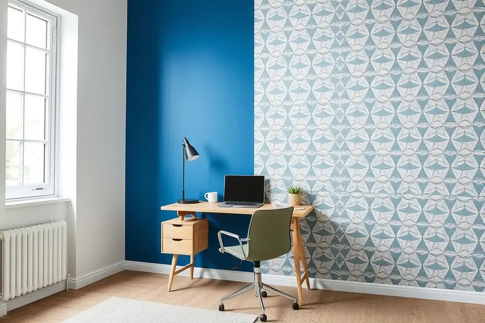 Idea 1: Create a Stunning Accent Wall (Paint or Removable Wallpaper)