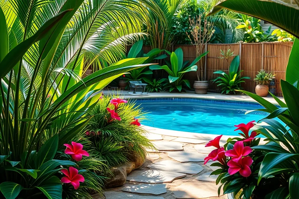 Idea 1: Lush Tropical Paradise
