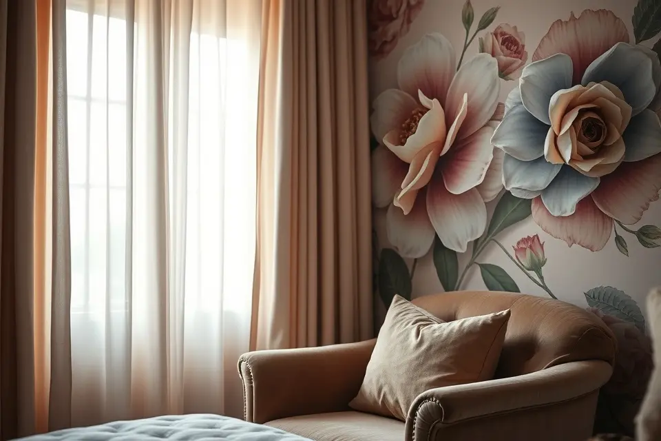 Idea 1: Romantic Floral Fantasies