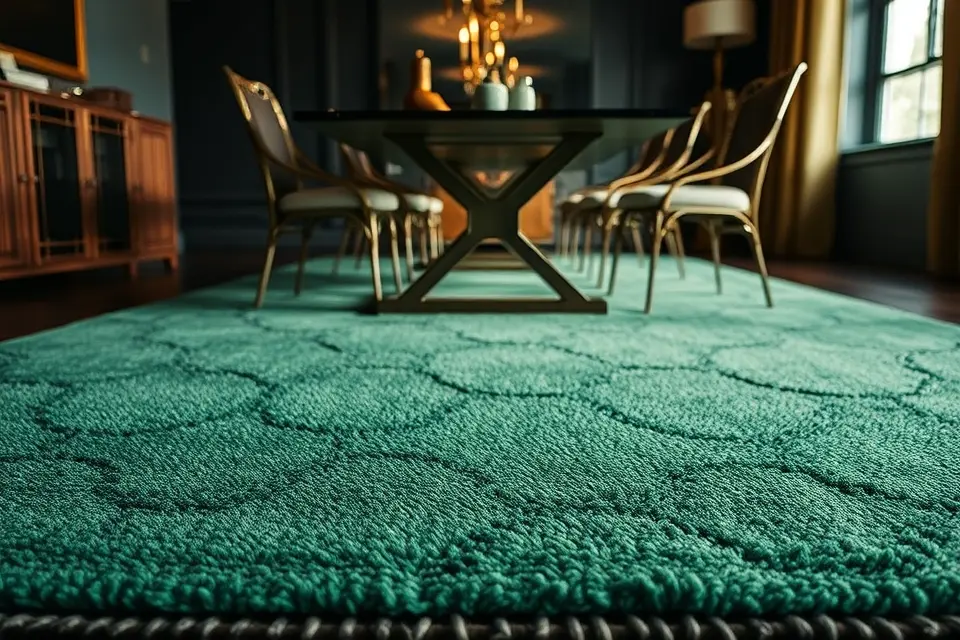 Idea 10: Anchor the Space with a Bold Area Rug