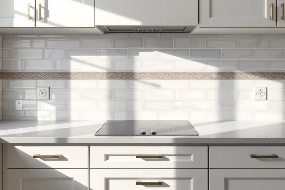 Idea 10: Install a Peel-and-Stick Backsplash
