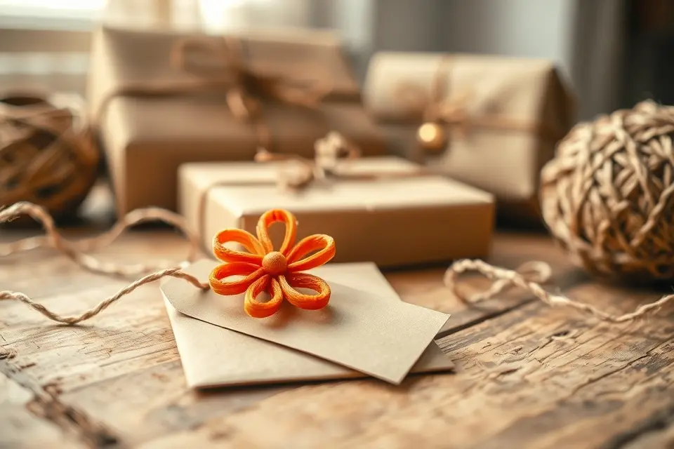 Idea 11: Flower Gift Toppers and Tags