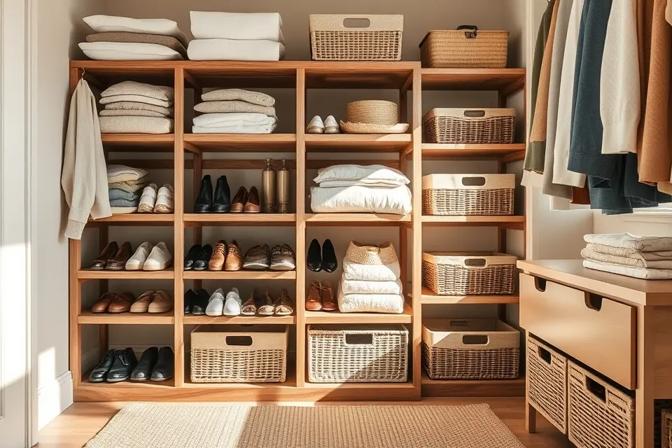 Idea 11: Optimize Closet Organization with DIY Solutions