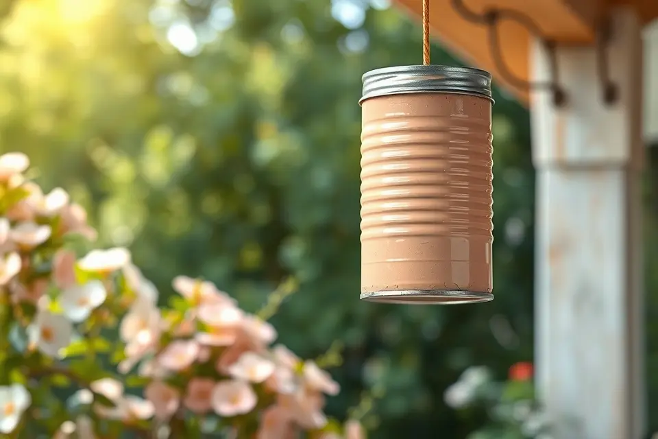 Idea 14: Tin Can Wind Chimes