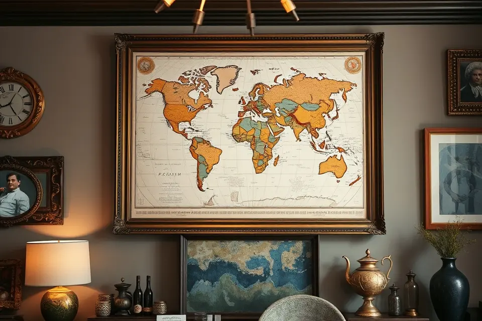 Idea 4: Curated Art & Decorative Objects