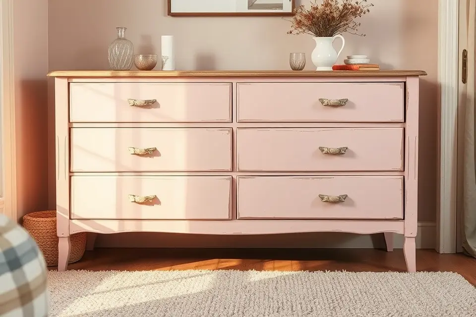 Idea 4: Upcycle Old Furniture with a Fresh Coat of Paint