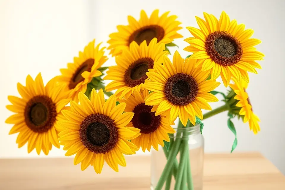 Idea 4: Whimsical Sunflower Arrangements