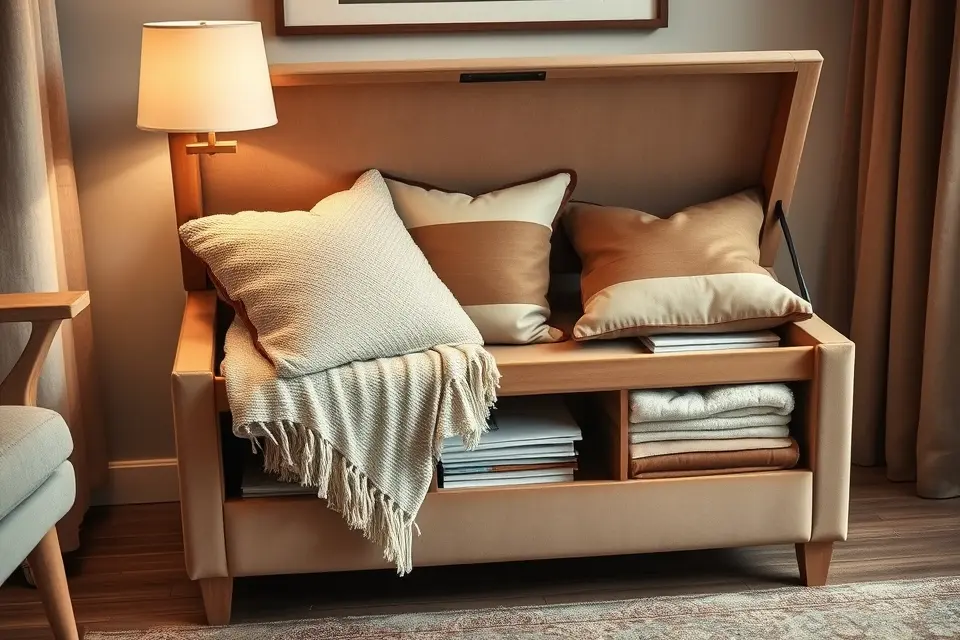Idea 6: Clever Hidden Storage Solutions