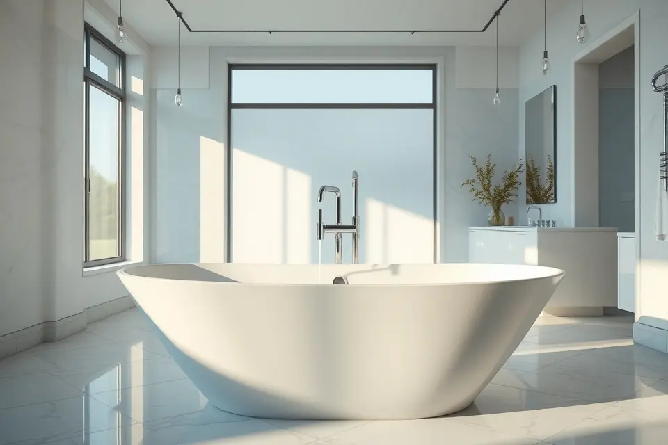 Idea 6: Feature a Freestanding Bathtub