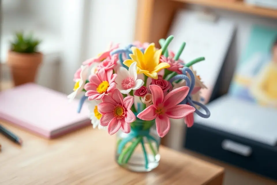 Idea 6: Miniature Mixed Flower Bouquets