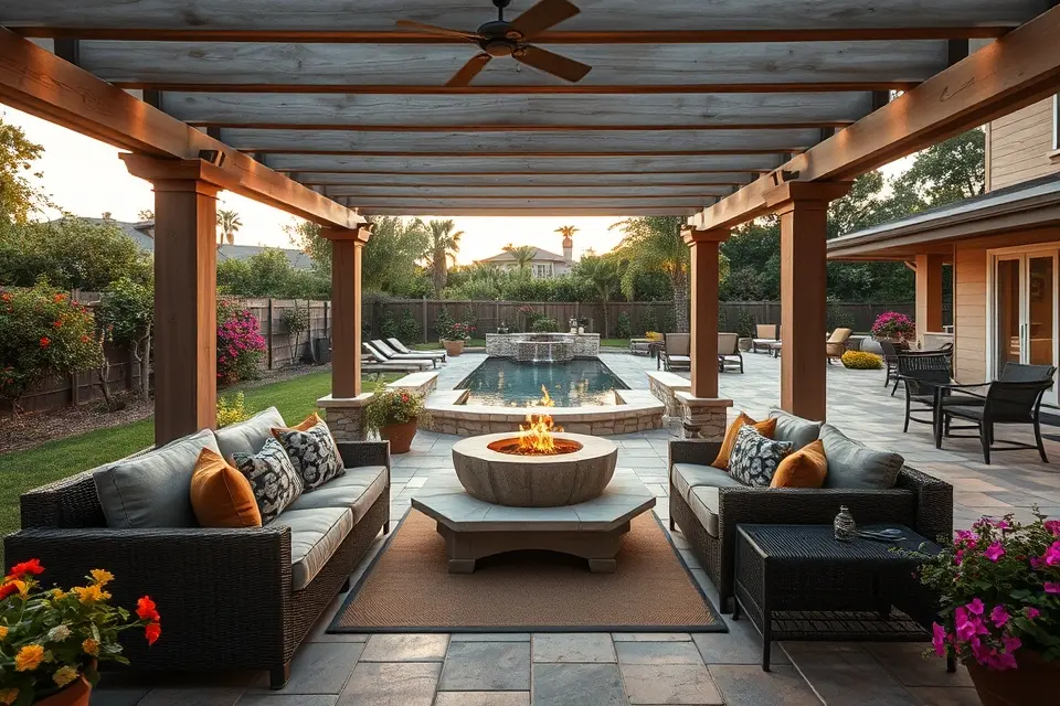 Idea 6: Outdoor Living Zones