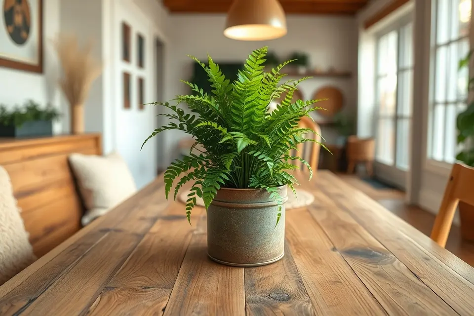 Idea 8: Bring in Greenery and Natural Elements