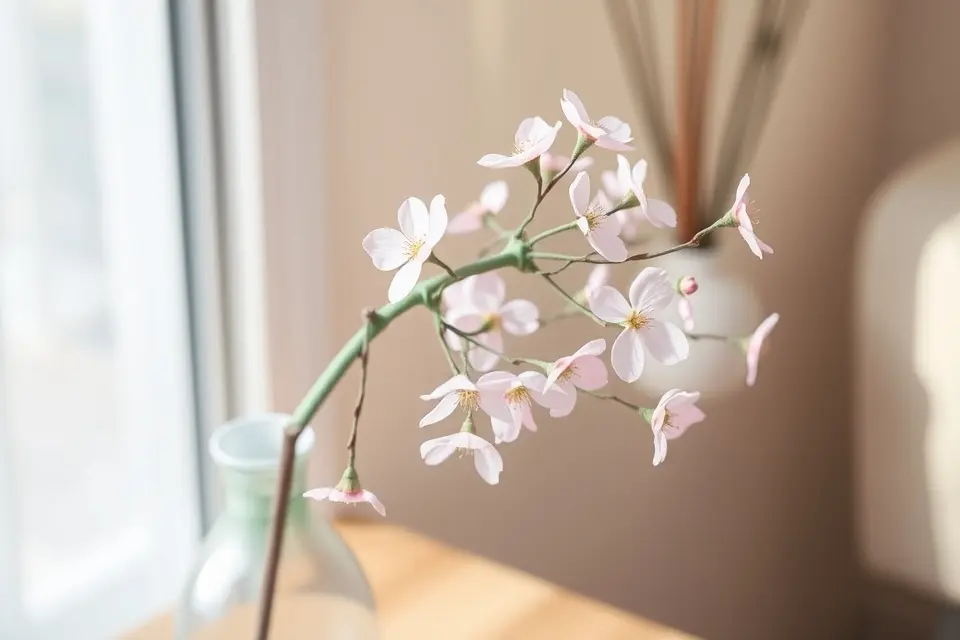 Idea 8: Delicate Cherry Blossoms for Spring