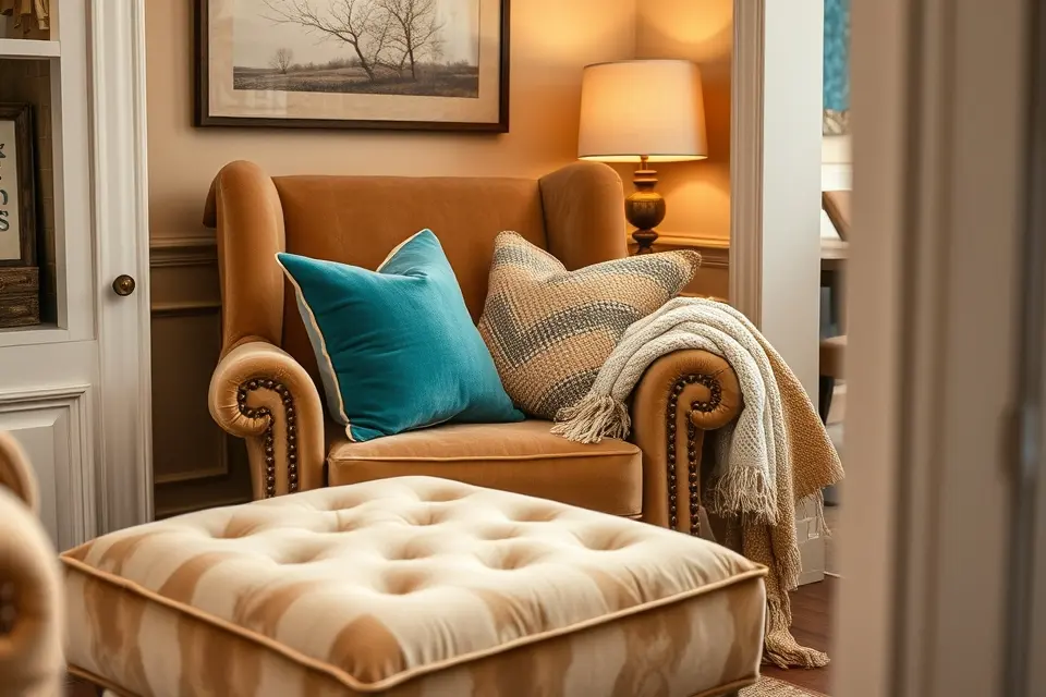 Idea 9: Create a Cozy Reading Nook (if space allows)