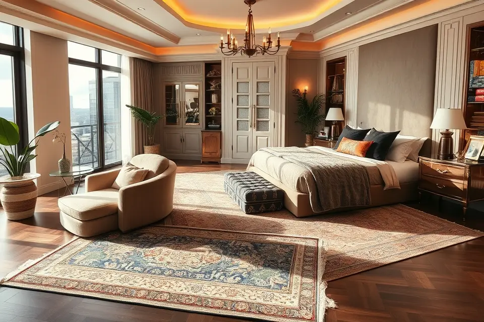 2. Indulge in Luxurious Textiles and Layering