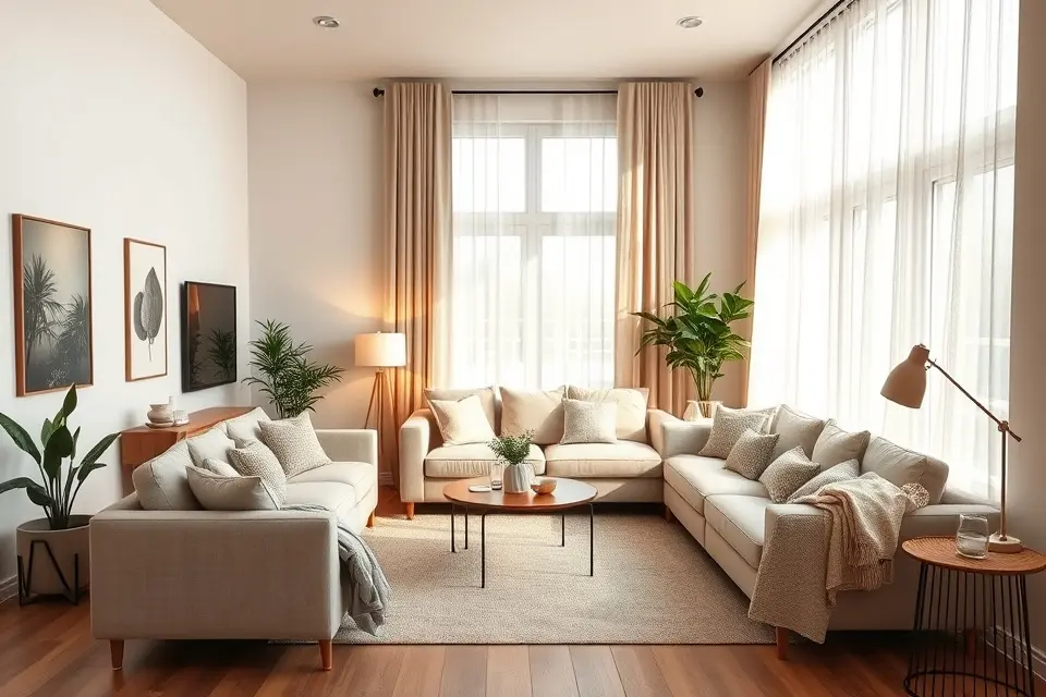 2. Master Your Layout: Sofa & Coffee Table Placement