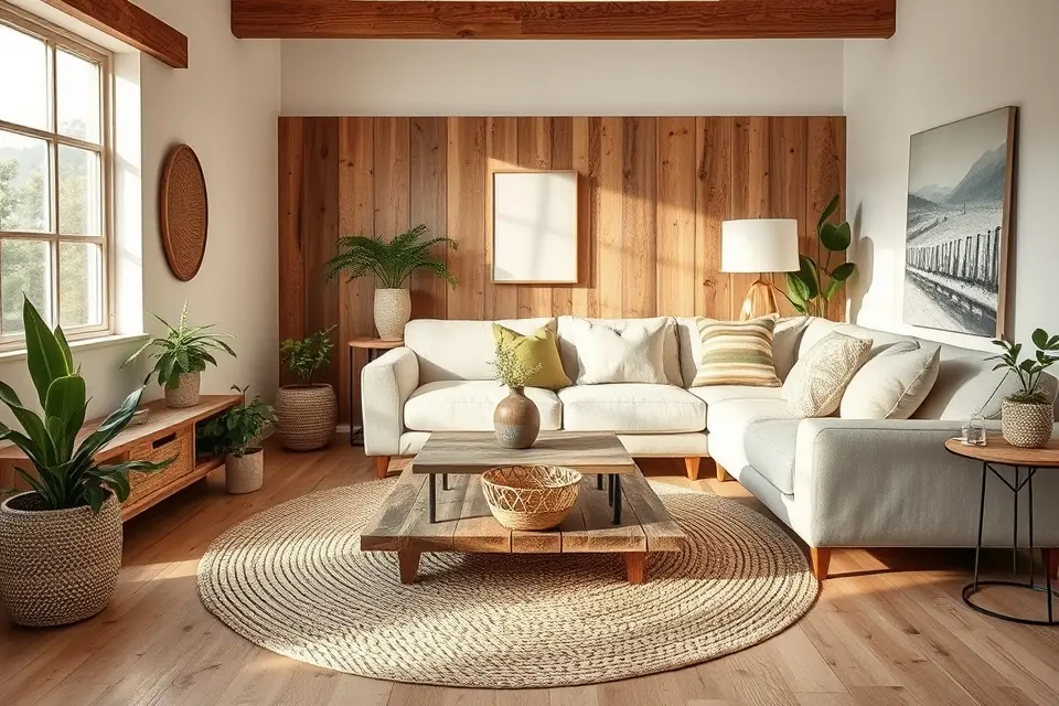 4. Embrace Modern Rustic with Natural Elements