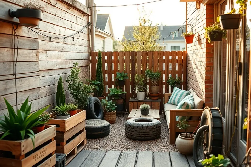 5. Incorporate Upcycled & Repurposed Decor