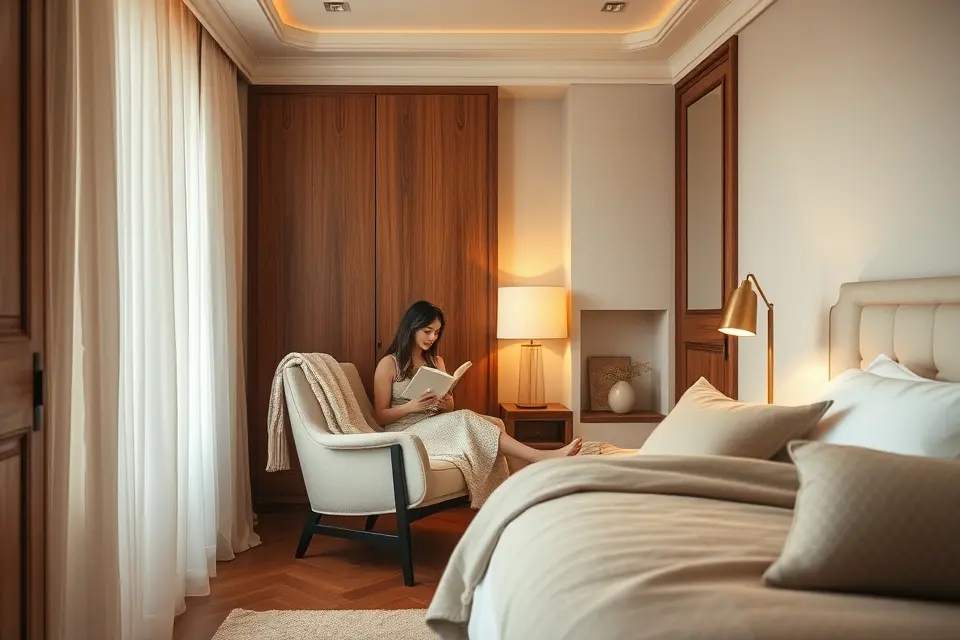6. Design a Serene Reading Nook or Relaxation Corner