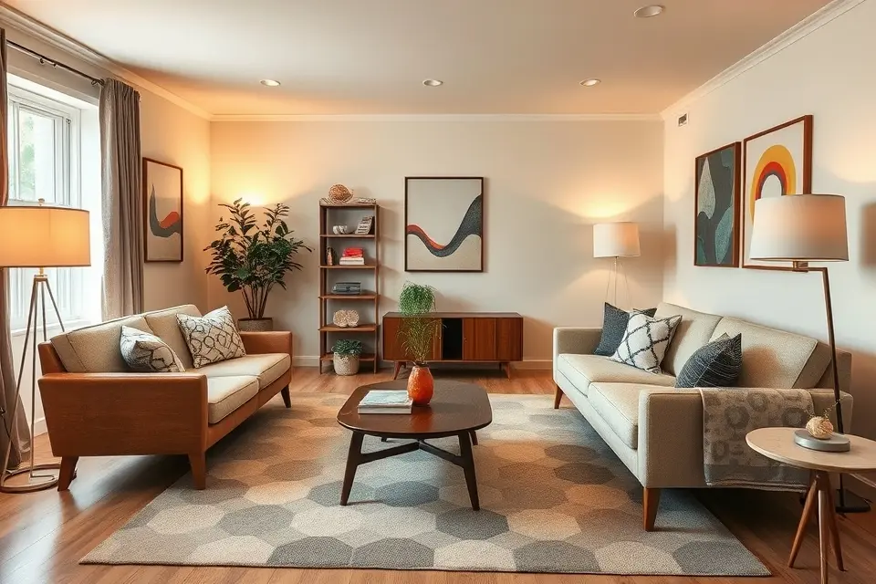 7. The Mid-Century Retro Revival Touch