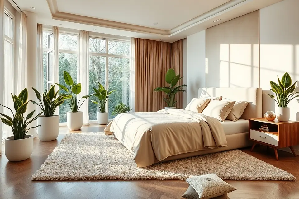 8. Bring Nature Indoors with Elegant Greenery