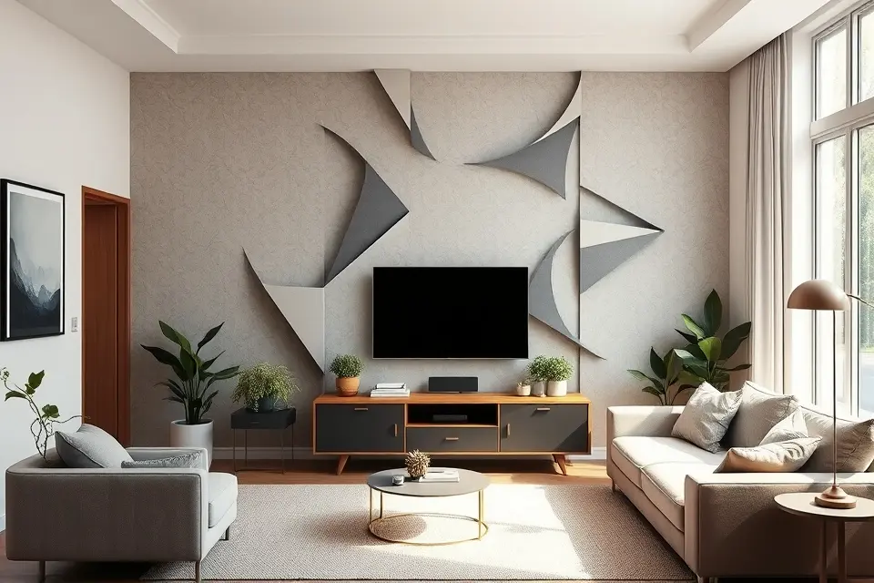 Add Interest with Dynamic Graphic Wallpaper