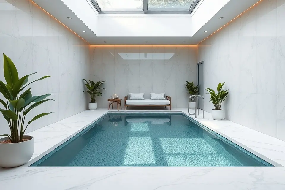 Compact & Space-Saving Indoor Pool Designs