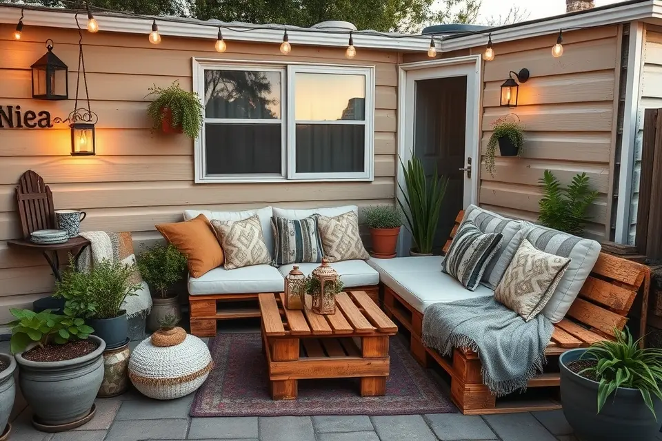 Craft Charming Seating from Repurposed Materials