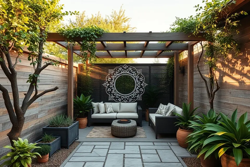 Craft Privacy with Screens & Pergolas