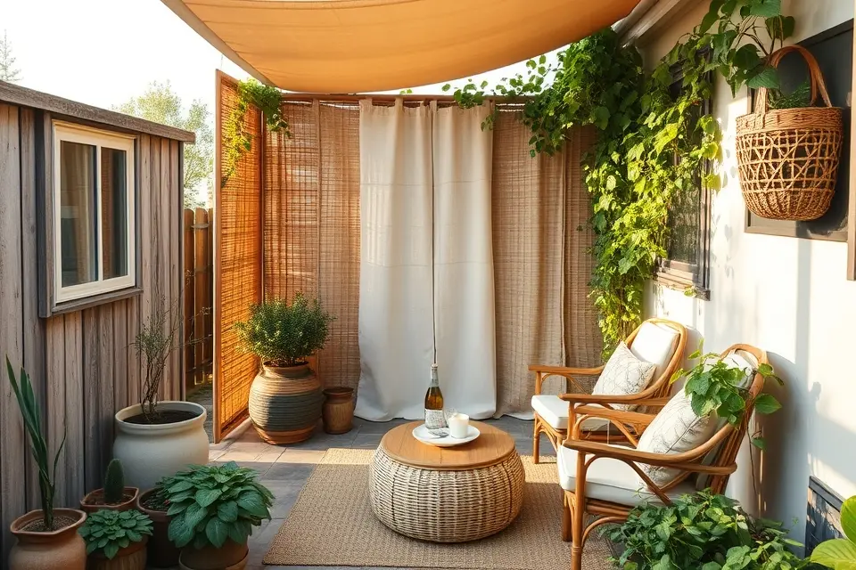 Create Instant Privacy with DIY Screens or Climbing Plants