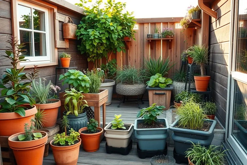 Design Smart Container Gardens for Flexible Flora