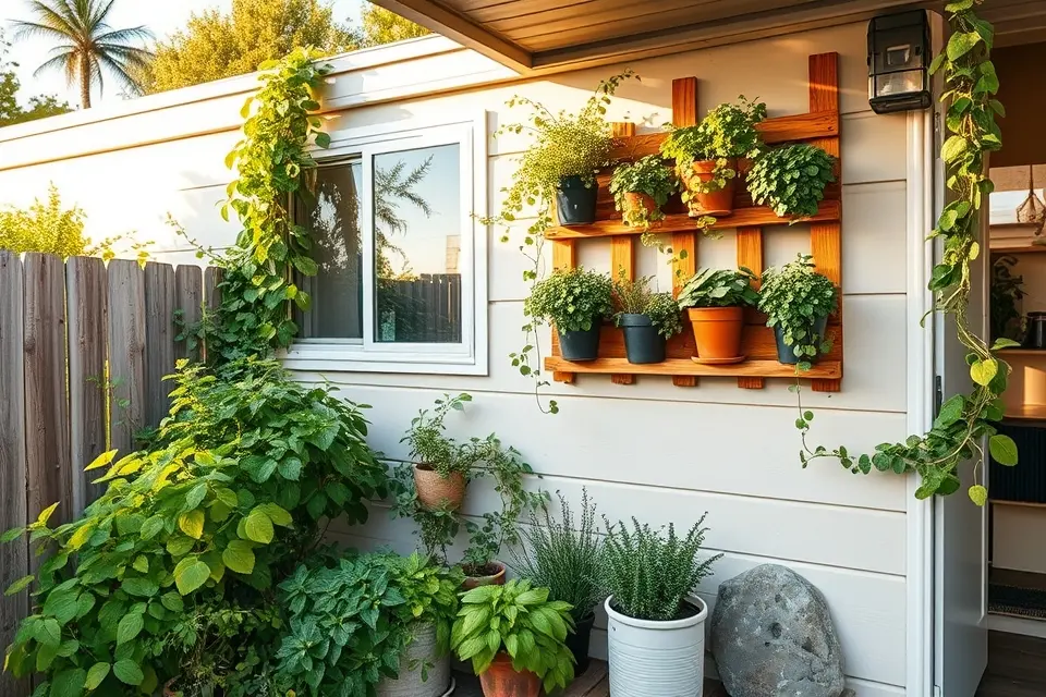 Embrace Vertical Gardening for Lush Greenery