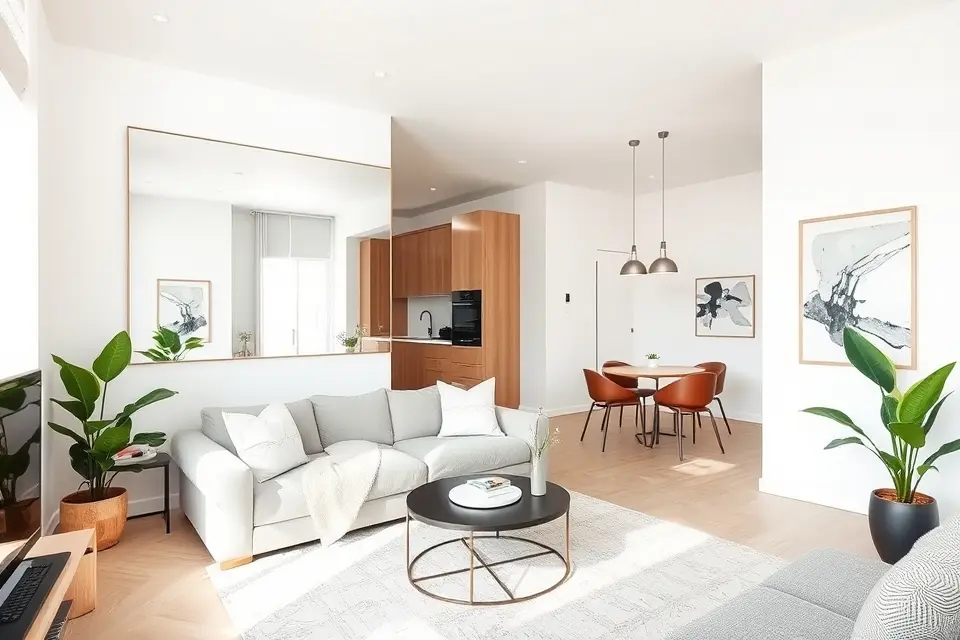 Expand Your Space with Mirror Placement