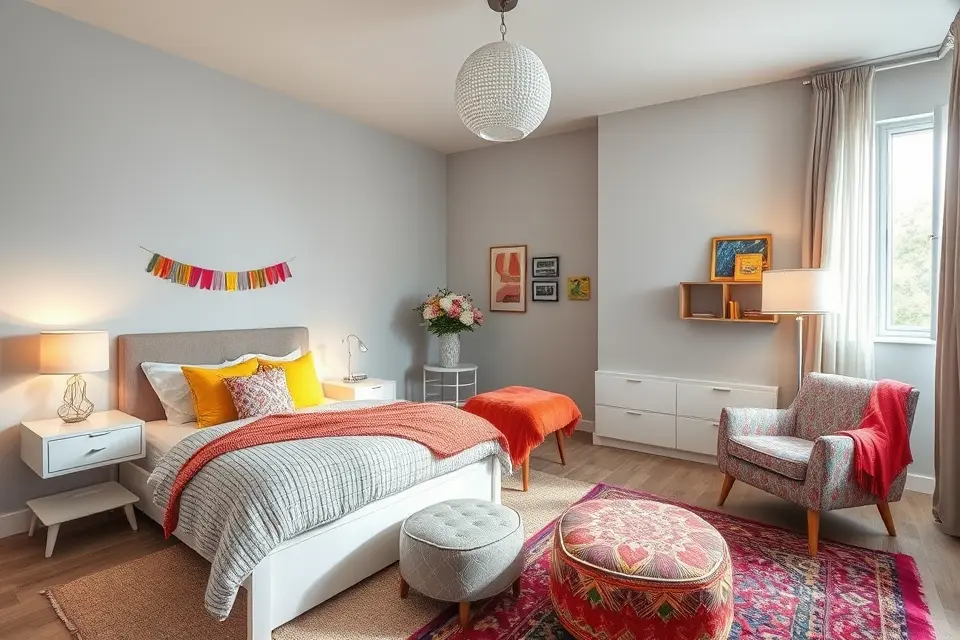 Idea 12: Mastering the Neutral Base with Color Pops