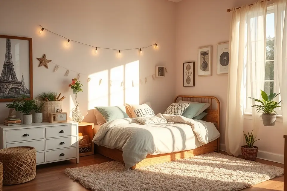 Idea 6: DIY Statement Headboard